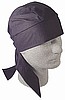 Solid Black, Deluxe Headwrap